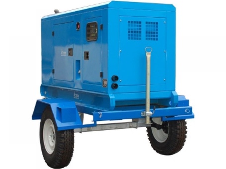 Фото ТСС ЭД-90-Т400-2РКМ19 в кожухе на шасси 2