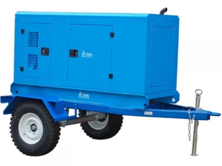 Фото ТСС ЭД-90-Т400-1РКМ19 в кожухе на шасси 1